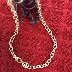 Sterling silver necklace.